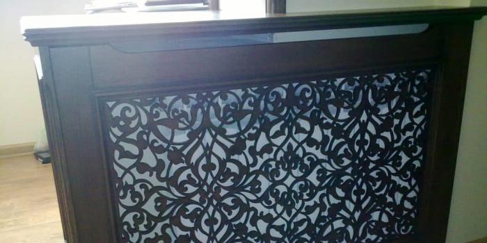 Do-it-yourself decorative screen for a heating radiator: manufacturing and installation